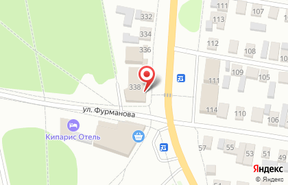 Магазин у дома Бристоль на улице Азина на карте