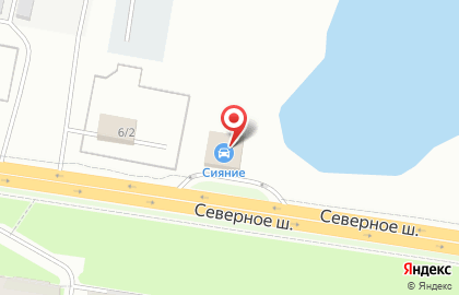 Строительная компания Nordwood на Северном шоссе на карте