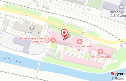 Аптечный пункт Фармация на улице Ленина на карте