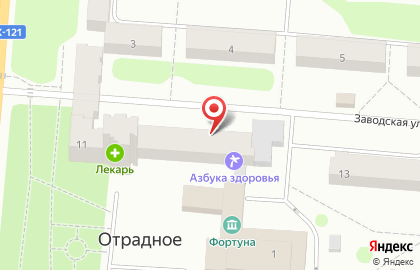 ОАО РУСКОБАНК на Заводской улице на карте