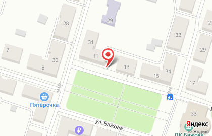 Магазин бытовой химии и парфюмерии на улице Луначарского на карте