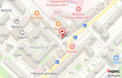 Участковый пункт полиции №4 в Ленинском районе на карте