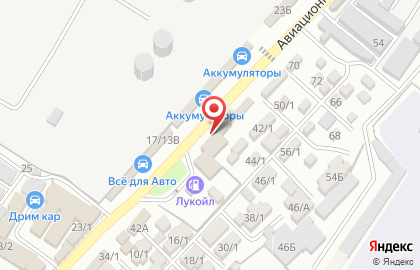 Торговая компания ЭТМ на Авиационной улице на карте