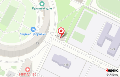 Супермаркет в Москве на карте
