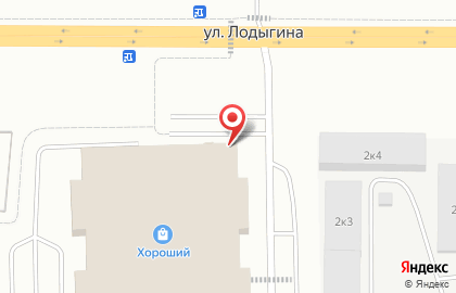 Магазин Двери & Люстры на улице Лодыгина на карте
