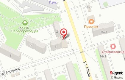 Супермаркет Магнит в Железногорске на карте
