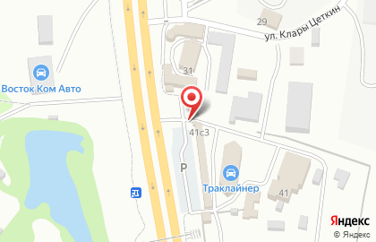 Торгово-производственная компания Примдача на улице Клары Цеткин на карте