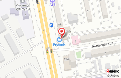Супермаркет Забайкальский Привозъ на улице Красной Звезды на карте