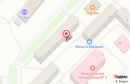 Салон красоты Аура в Центральном районе на карте