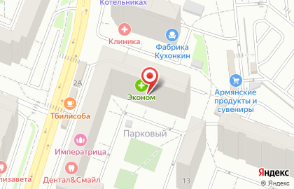 Парикмахерская Фея на Кузьминской улице на карте