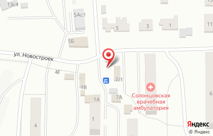 Киоск по продаже мясной продукции Сибирская губерния на улице Новостроек на карте
