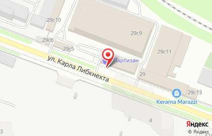 Клуб виртуальной реальности Warpoint на улице Карла Либкнехта на карте