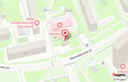 Салон красоты Лагуна на метро Орехово на карте