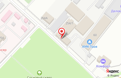 Производственная компания АМК-Троя на улице Ефремова на карте