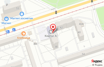 Автошкола, ВПИ на карте