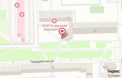 Магазин фиксированной цены Fix Price на Гвардейской улице на карте