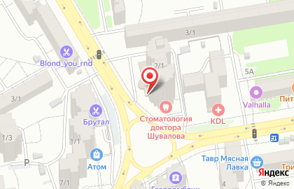 Магазин косметики и бытовой химии Магнит Косметик на улице Добровольского на карте