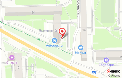 Магазин Фермер на улице Строителей на карте