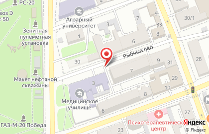 Тренинговый центр Александра Артемьева в Рыбном переулке на карте