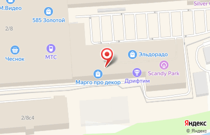 Магазин Много Мебели в Заднепровском районе на карте