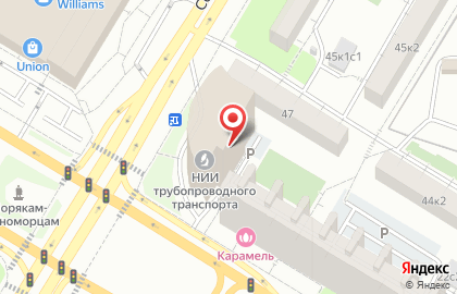 Торговая компания Акваника на Севастопольском проспекте на карте