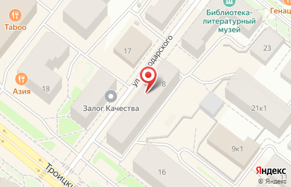 Фирменный магазин алкогольной продукции АЛВИЗ на улице Володарского на карте