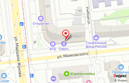 Мужская парикмахерская Big Bro на улице Маршала Жукова на карте