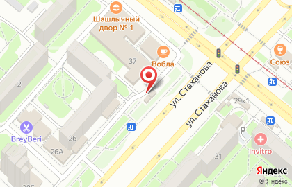 Магазин кондитерских изделий в Октябрьском районе на карте