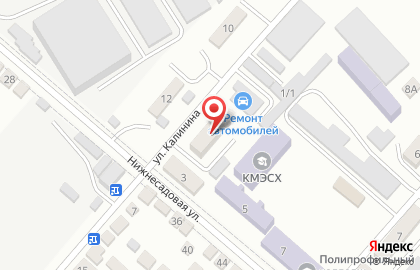 Апартаменты на Калинина на карте