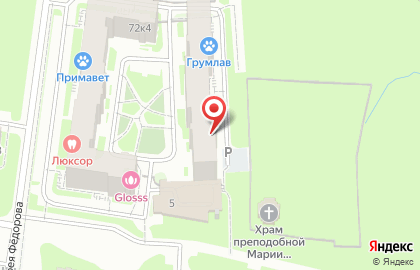 Отделение службы доставки Boxberry в Красносельском районе на карте