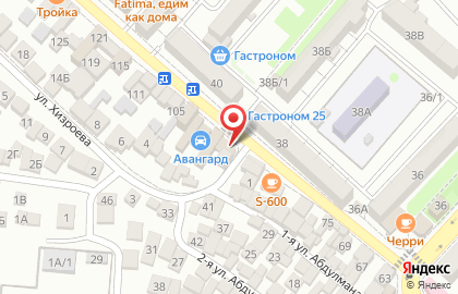 Продуктовый магазин в Махачкале на карте