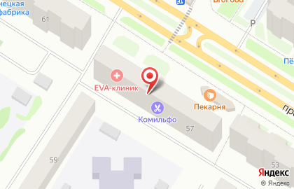 Магазин Ананас на проспекте Ленина на карте