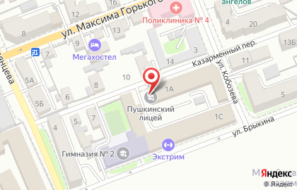 Бизнес-центр Южные Ворота в Ленинском районе на карте