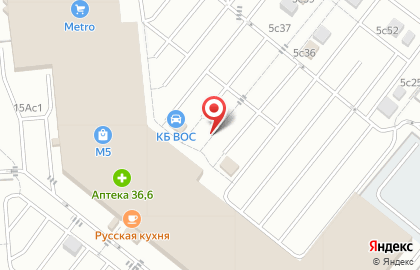 Автошкола Метеор-Драйв на Котельниках на карте