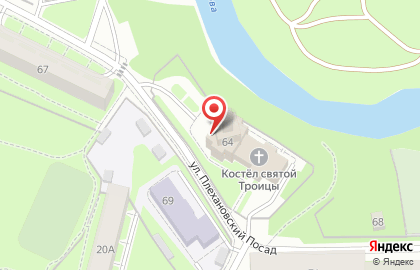 Приход Пресвятой Троицы Римско-Католической церкви на карте