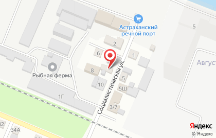 Гостиный комплекс Апельсин на Социалистической улице на карте