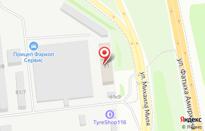 Магазин автомобильных аккумуляторов Normica на улице Михаила Миля на карте