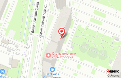 Ремонт Компьютеров спб на Воронцовском бульваре на карте