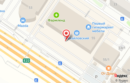 Торгово-сервисный центр SmartOn на улице Федюнинского на карте