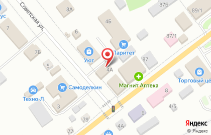 Магазин Теплодар в Новосибирске на карте