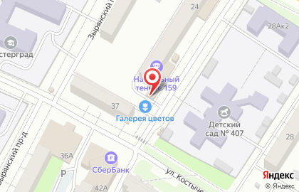Киоск по продаже фруктов и овощей в Дзержинском районе на карте