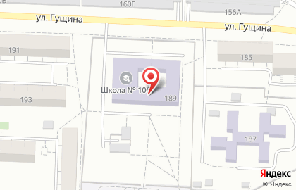 Средняя общеобразовательная школа №106 в Ленинском районе на карте