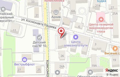 Торгово-сервисный центр Печатник в Центральном районе на карте
