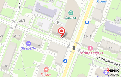 Бюро приключений 53 тура на Большой Московской улице на карте