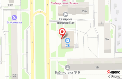 Терминал СберБанк в Тобольске на карте