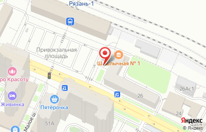 Салон цветов, ИП Широков А.П. на Вокзальной улице на карте