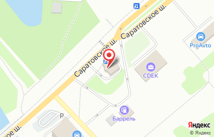 Компания РТИ на Саратовском шоссе на карте