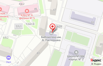 Библиотека им. Б.Л. Пастернака #198 на карте
