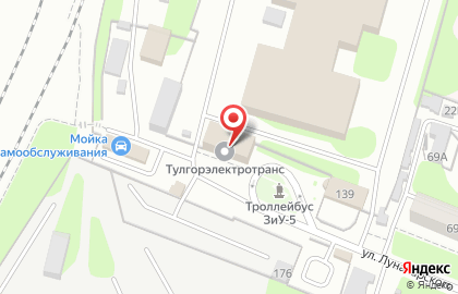 Банкомат Газпромбанк, филиал в г. Туле на улице Луначарского, 139 на карте