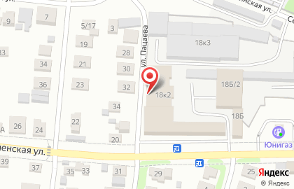 Компания в Омске на карте